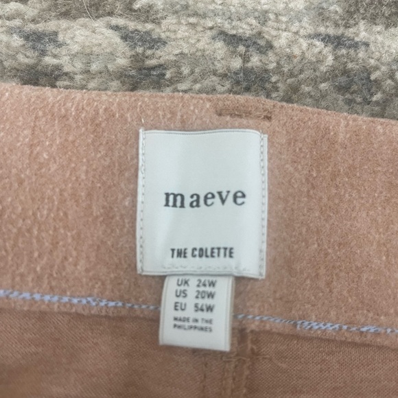 Anthropologie Maeve The Colette cropped wide leg pants. 20w - Picture 3 of 7